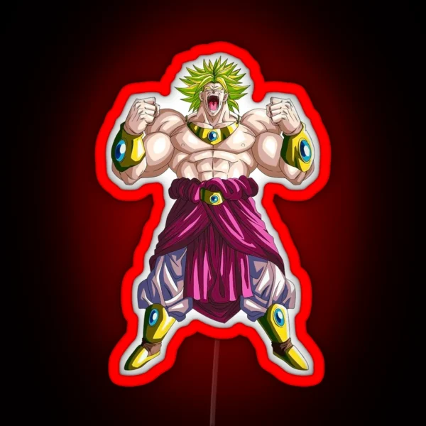 Broly RGB Neon Sign