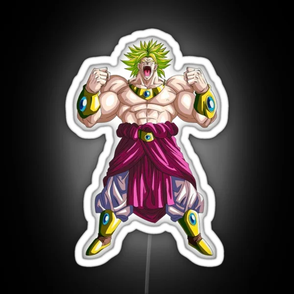 Broly RGB Neon Sign