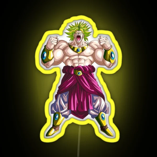 Broly RGB Neon Sign