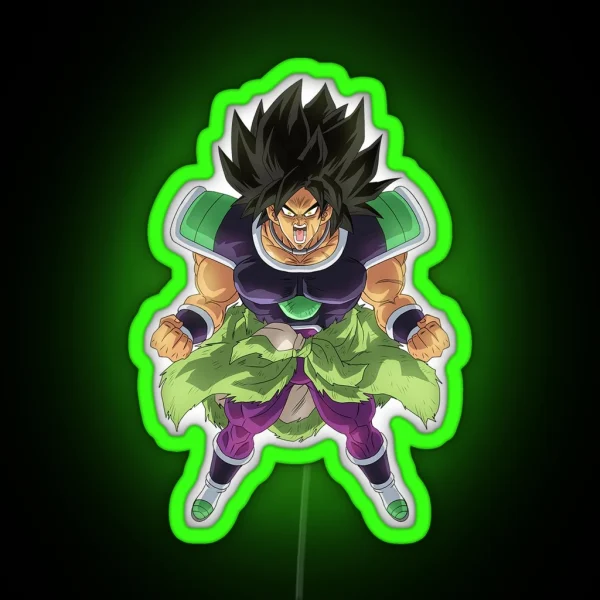 Broly RGB Neon Sign