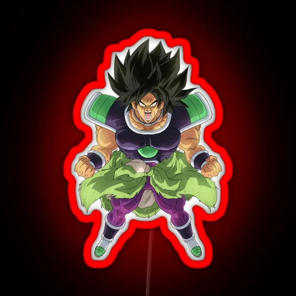 Broly RGB Neon Sign