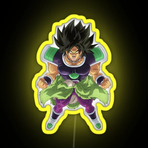 Broly RGB Neon Sign