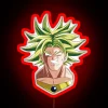 Broly Ssj Dragon Ball Z Anime Fan Art RGB Neon Sign - Image 2