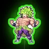 Broly Super Full Power Super Saiyan Pixel Edition RGB Neon Sign - Image 4