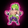 Broly Super Full Power Super Saiyan Pixel Edition RGB Neon Sign