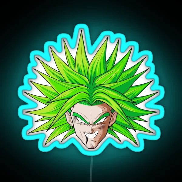 Broly The Legendary Saiyan RGB Neon Sign