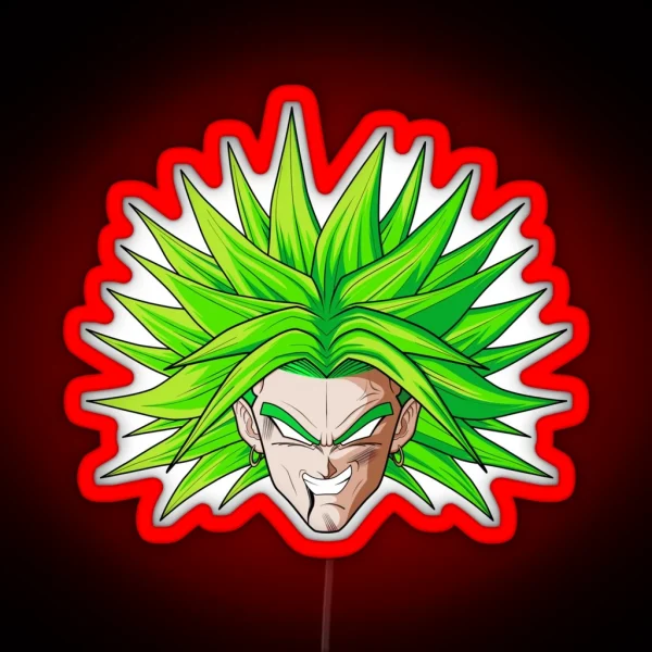 Broly The Legendary Saiyan RGB Neon Sign