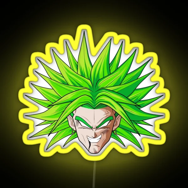 Broly The Legendary Saiyan RGB Neon Sign
