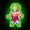 Broly Z Legendary Super Saiyan Pixel Edition RGB Neon Sign - Image 4