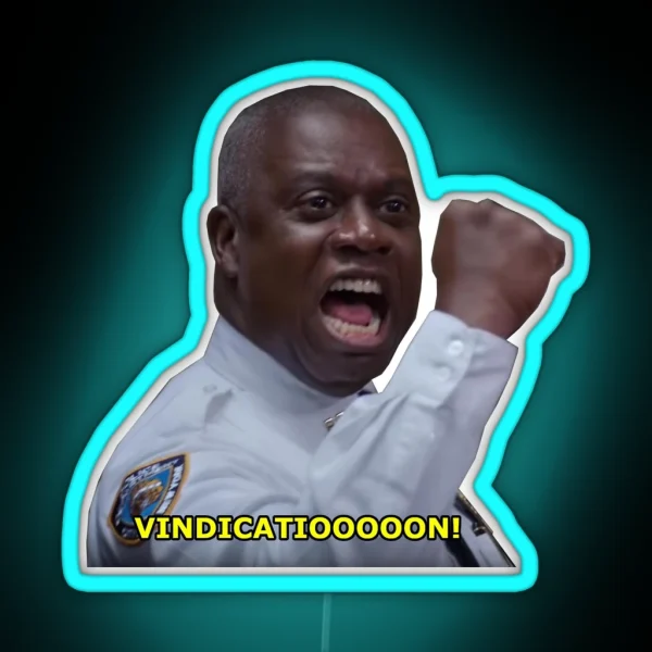 Brooklyn 99 Vindication RGB Neon Sign
