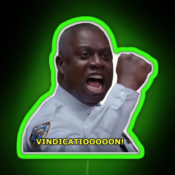 Brooklyn 99 Vindication RGB Neon Sign