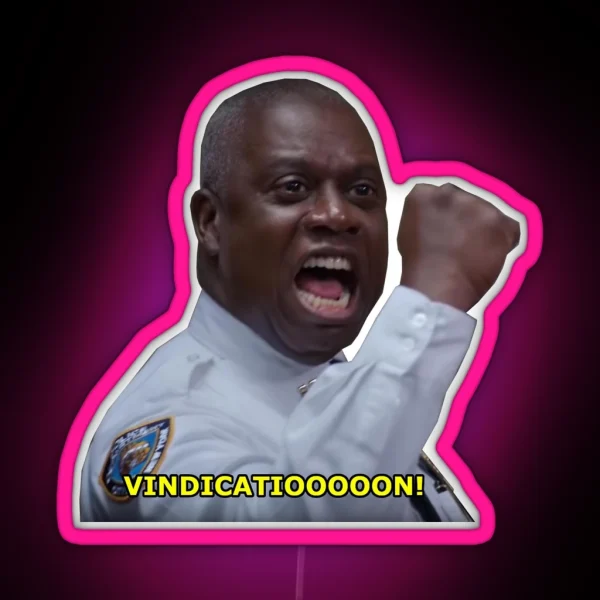 Brooklyn 99 Vindication RGB Neon Sign