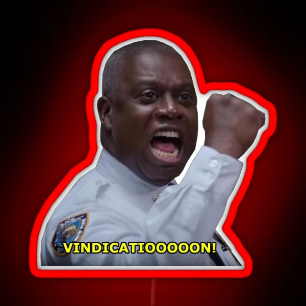 Brooklyn 99 Vindication RGB Neon Sign