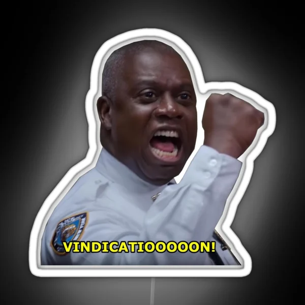 Brooklyn 99 Vindication RGB Neon Sign