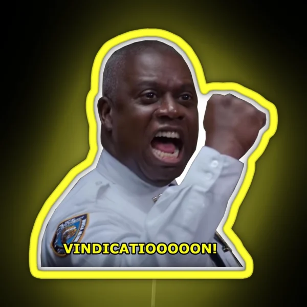 Brooklyn 99 Vindication RGB Neon Sign