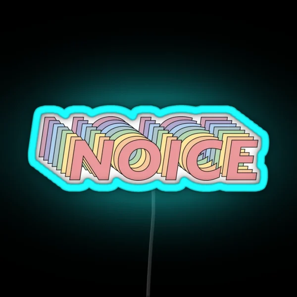 Brooklyn Nine Nine Noice RGB Neon Sign