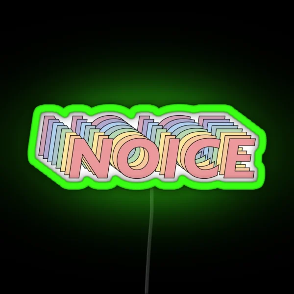 Brooklyn Nine Nine Noice RGB Neon Sign