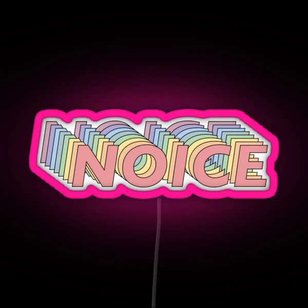 Brooklyn Nine Nine Noice RGB Neon Sign