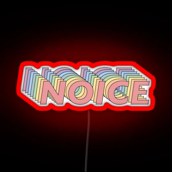 Brooklyn Nine Nine Noice RGB Neon Sign