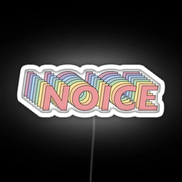 Brooklyn Nine Nine Noice RGB Neon Sign
