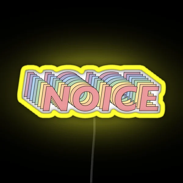 Brooklyn Nine Nine Noice RGB Neon Sign