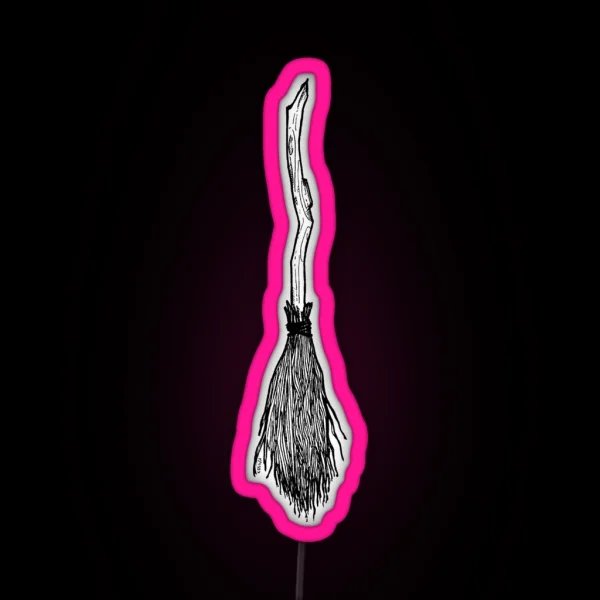 Broom RGB Neon Sign