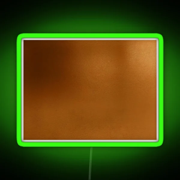 Brown Faux Leather Pet And Wildlife Charities RGB Neon Sign