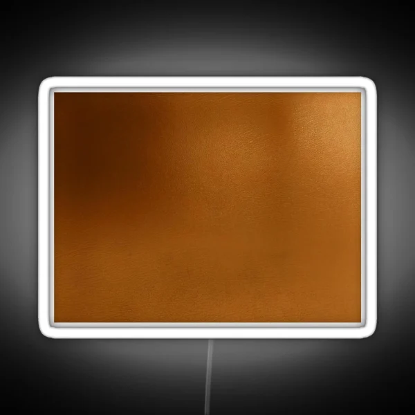 Brown Faux Leather Pet And Wildlife Charities RGB Neon Sign