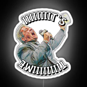 Bruce Buffer RGB Neon Sign