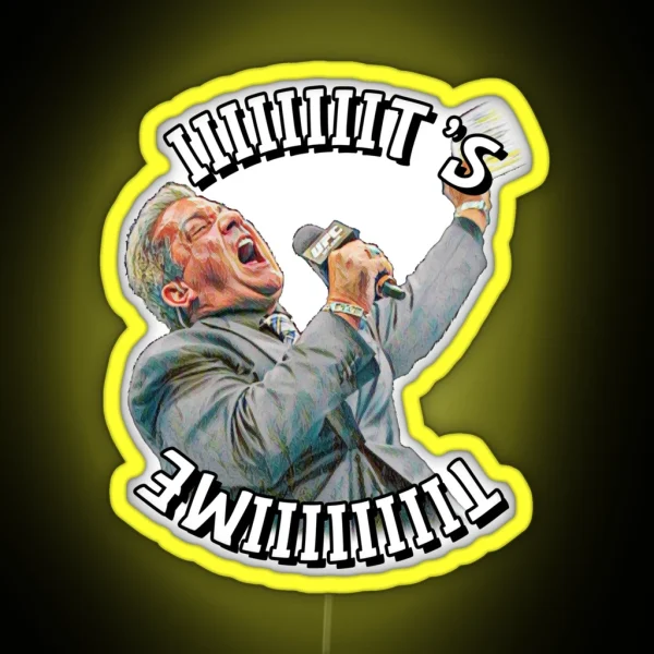 Bruce Buffer RGB Neon Sign