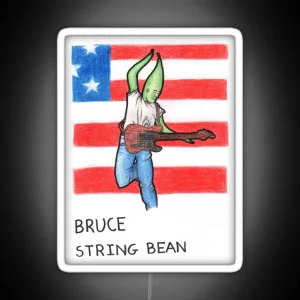 Bruce String Bean RGB Neon Sign