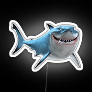 Bruce The Shark RGB Neon Sign
