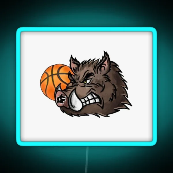 Brucedropemoff Ballhog RGB Neon Sign