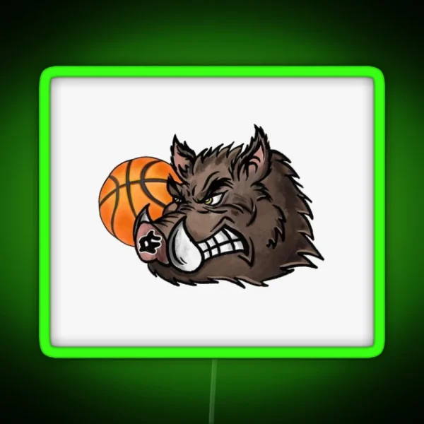 Brucedropemoff Ballhog RGB Neon Sign