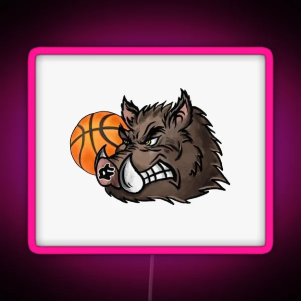 Brucedropemoff Ballhog RGB Neon Sign