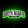 Bryn Mawr Serif Font Curved RGB Neon Sign - Image 4