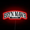 Bryn Mawr Serif Font Curved RGB Neon Sign - Image 2