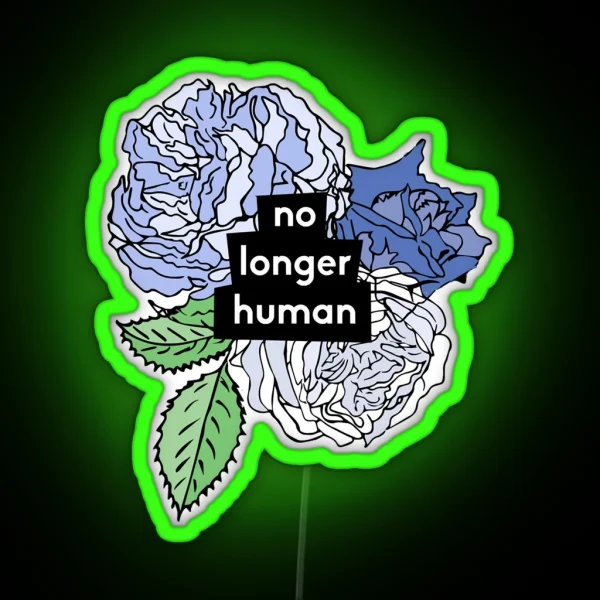 Bsd Noryohana Dazai Ver RGB Neon Sign