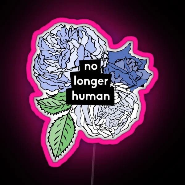 Bsd Noryohana Dazai Ver RGB Neon Sign