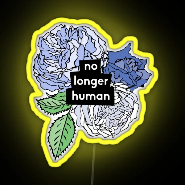 Bsd Noryohana Dazai Ver RGB Neon Sign