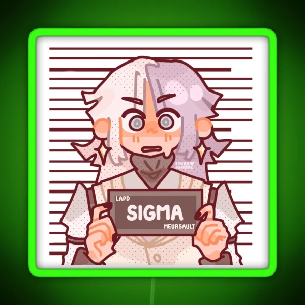 BSD Sigma Barbie Meme RGB Neon Sign