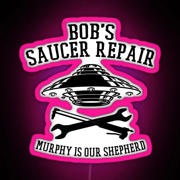 BSR Black Logo RGB Neon Sign