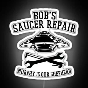 BSR Black Logo RGB Neon Sign