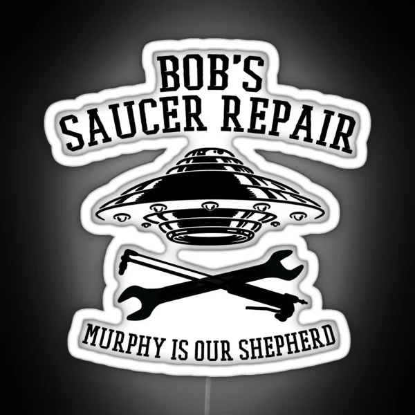 BSR Black Logo RGB Neon Sign