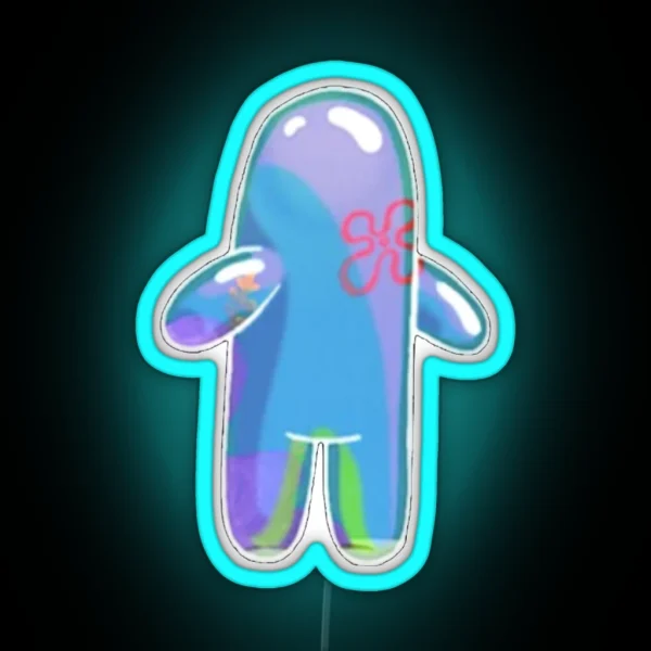 Bubble Buddy Spongebob RGB Neon Sign