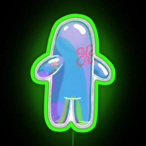 Bubble Buddy Spongebob RGB Neon Sign