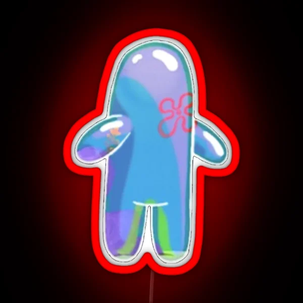 Bubble Buddy Spongebob RGB Neon Sign