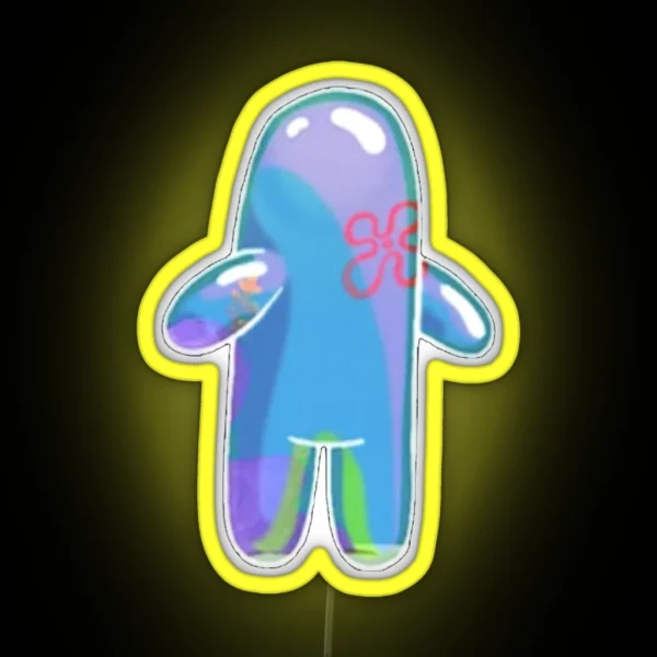 Bubble Buddy Spongebob RGB Neon Sign