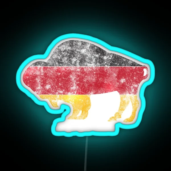 Buffalo Roots German RGB Neon Sign