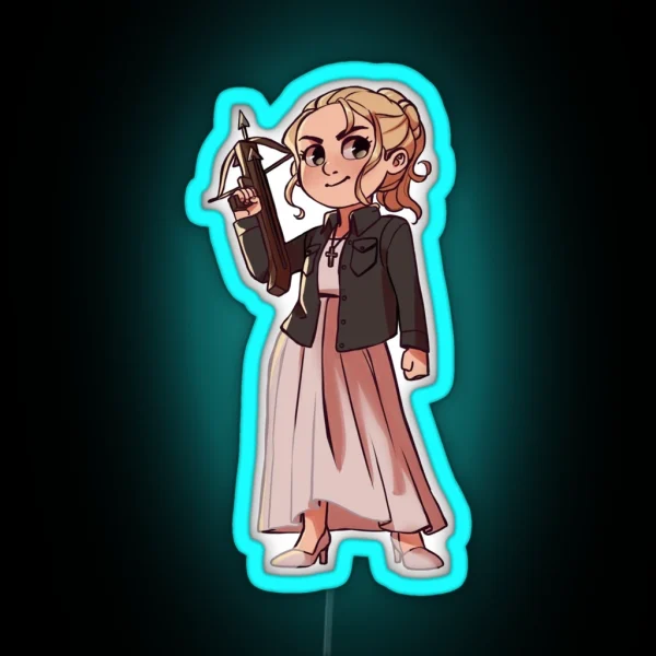Buffy Summers Season 1 RGB Neon Sign